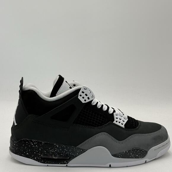 Jordan 4 Retro Fear 2024 Black White FQ8138 002 Mens Size 10.5 Sneakers main image 7